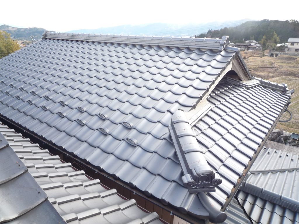 日本瓦屋根の葺き替え