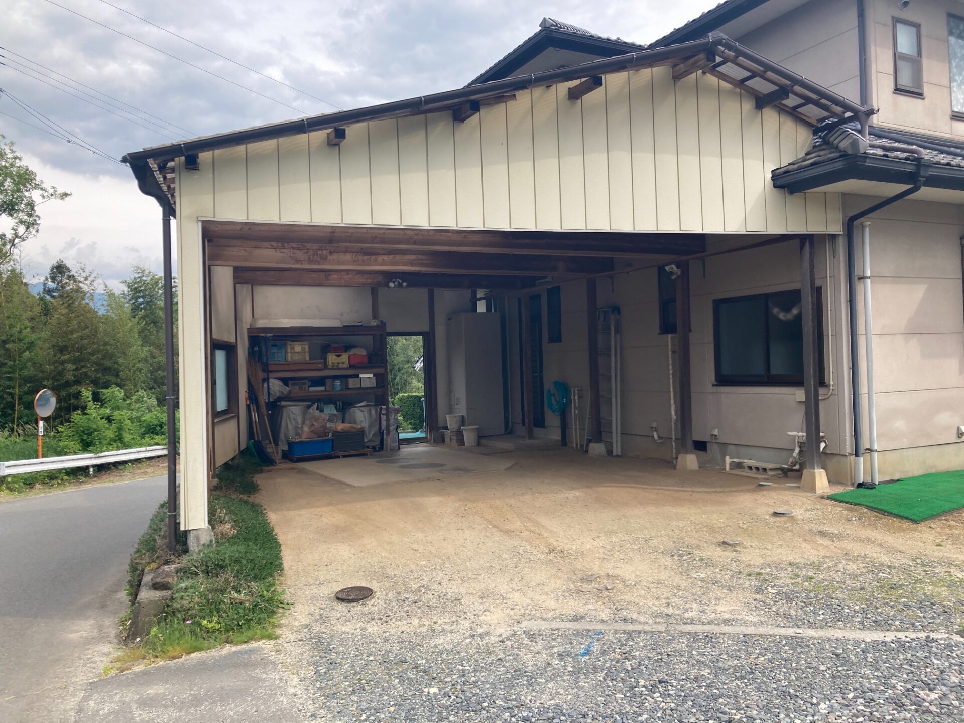 S様邸カーポートBefore①