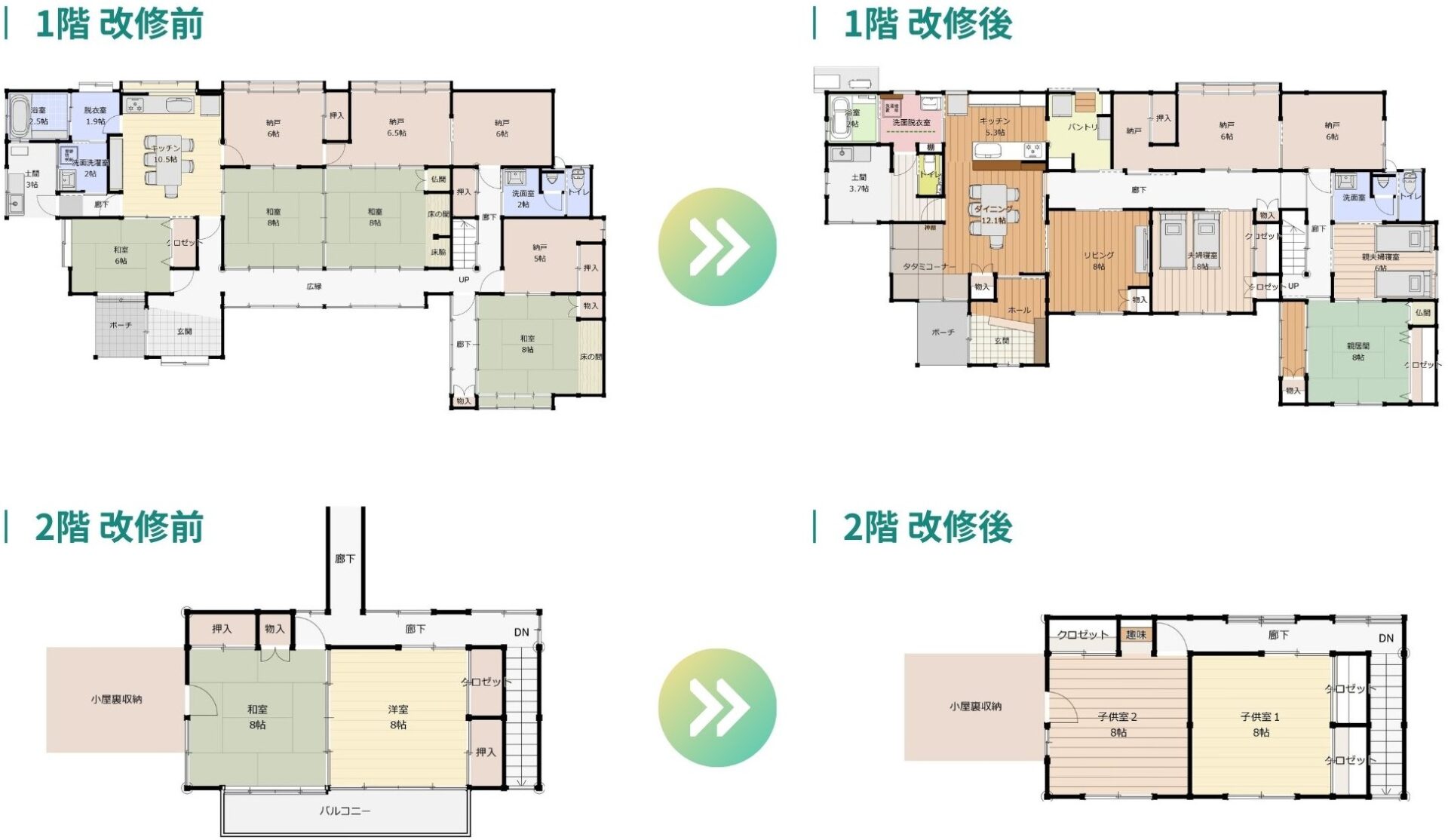 間取り変更
