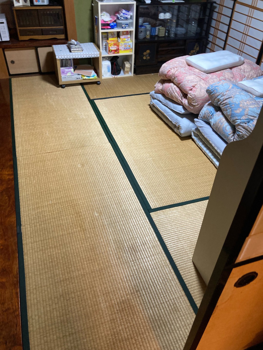 広々としたキッチンと過ごしやすくなった寝室
