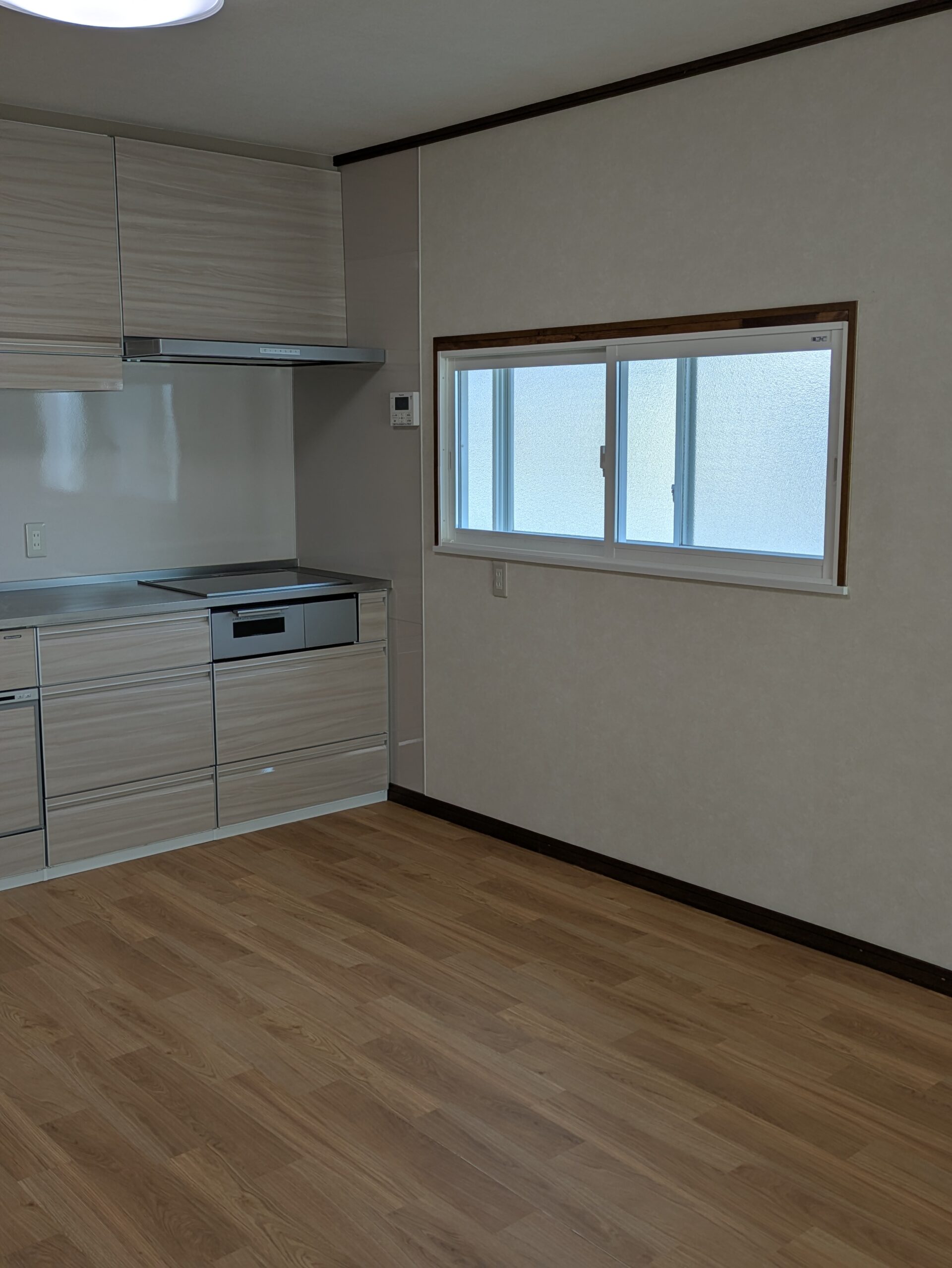 間仕切り壁をなくし、開放的なLDKに