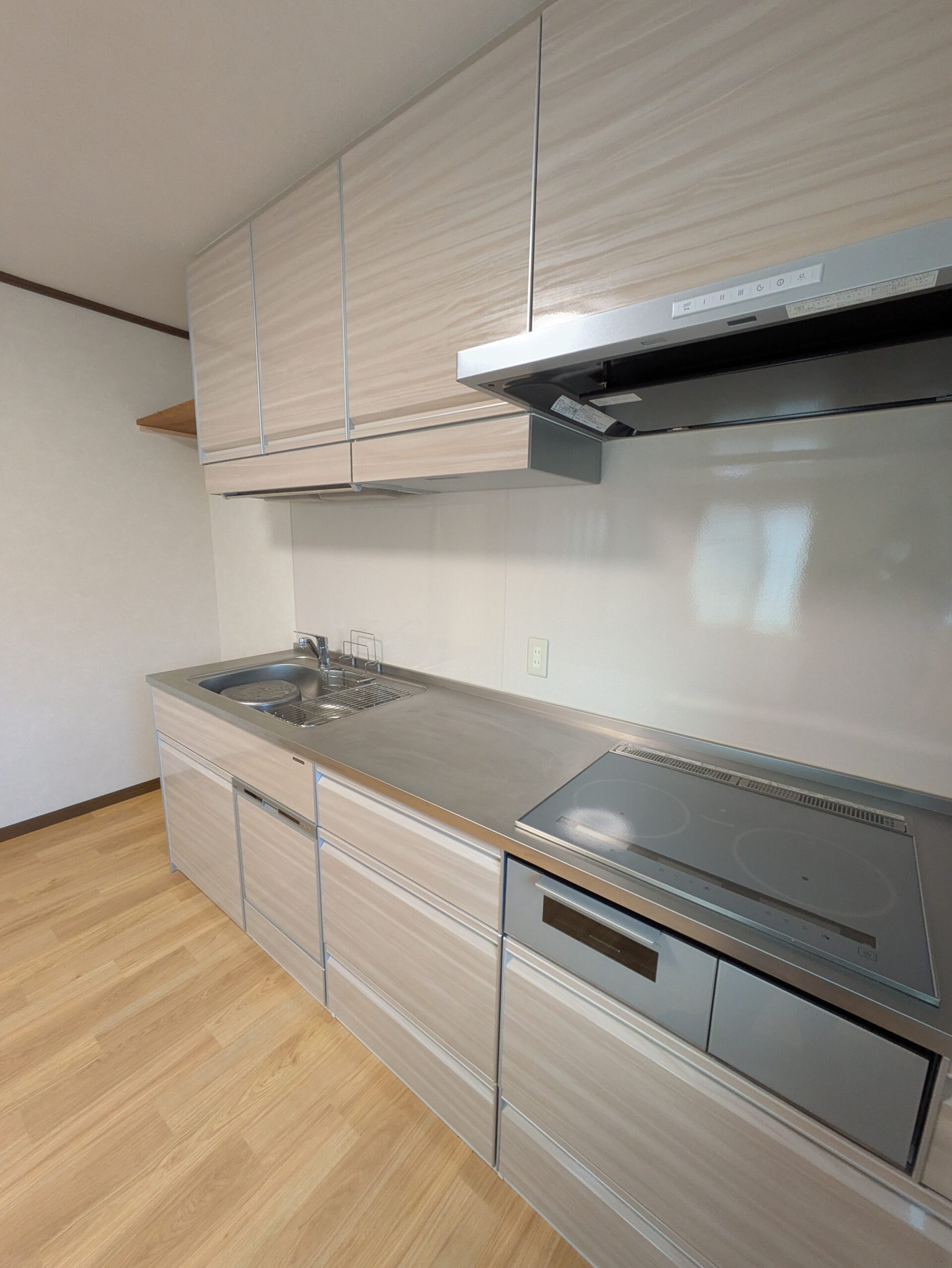 間仕切り壁をなくし、開放的なLDKに