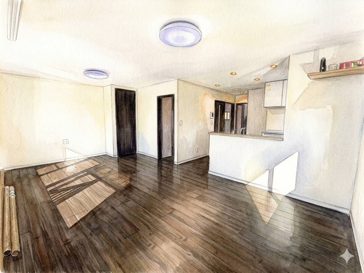 事務所2階を住宅＆会議室にリフォーム